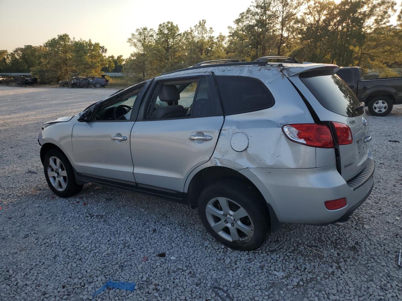 2007 Hyundai Santa Fe Se Silver vin: 5NMSH13E67H116814