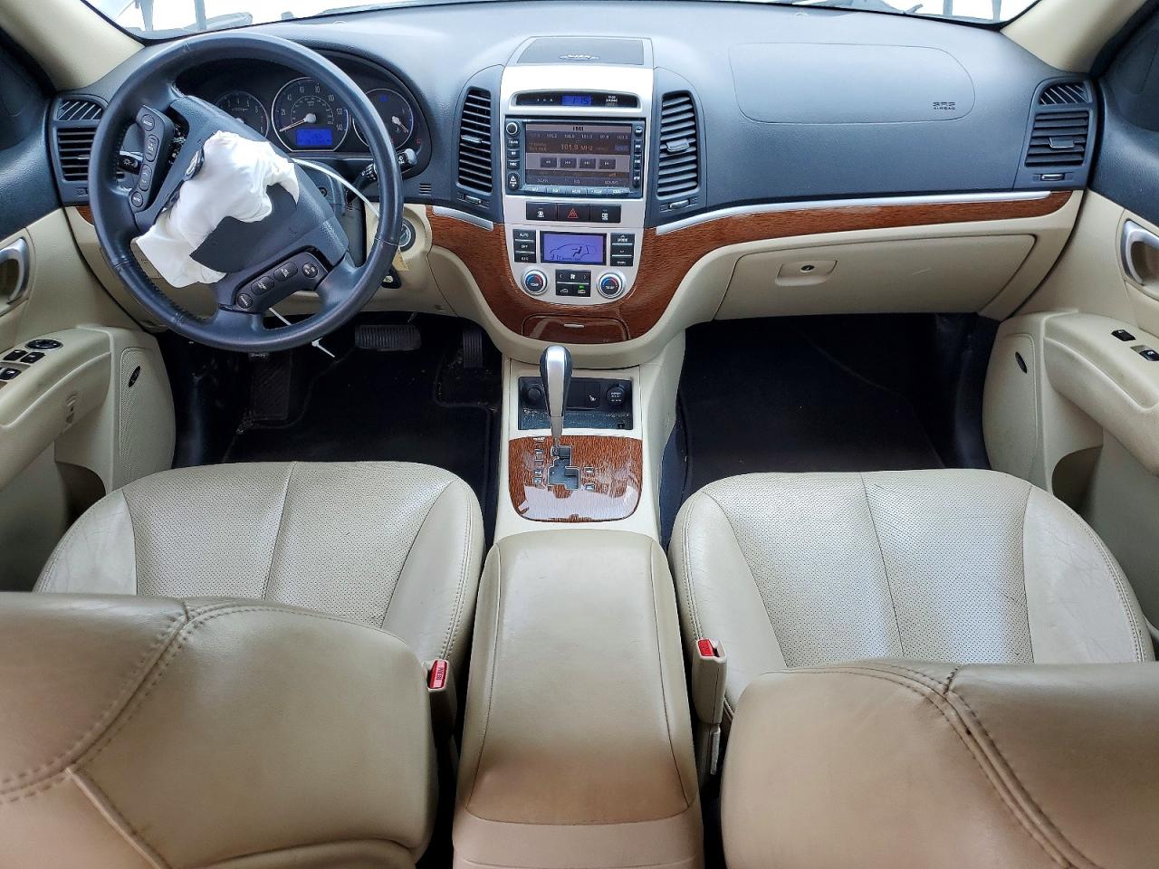 2008 Hyundai Santa Fe Se Зеленый vin: 5NMSH13E68H170826