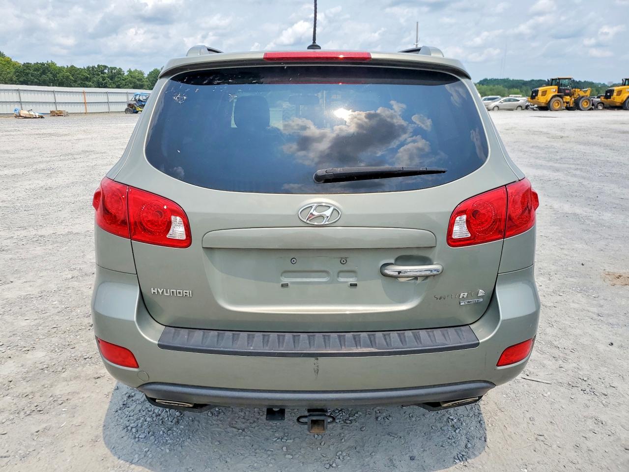 2008 Hyundai Santa Fe Se Зеленый vin: 5NMSH13E68H170826