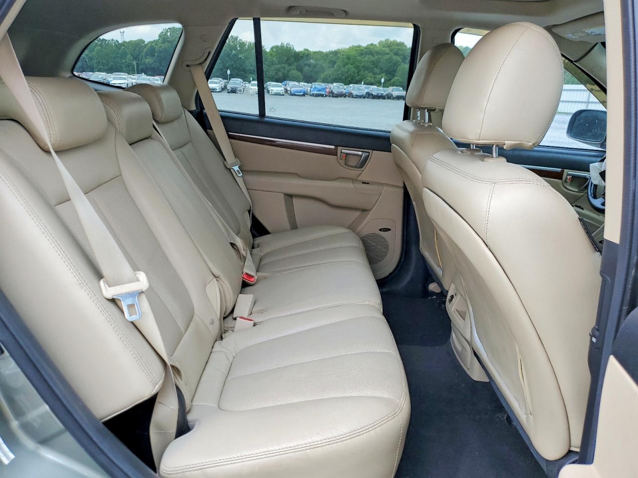 2008 Hyundai Santa Fe Se Зеленый vin: 5NMSH13E68H170826