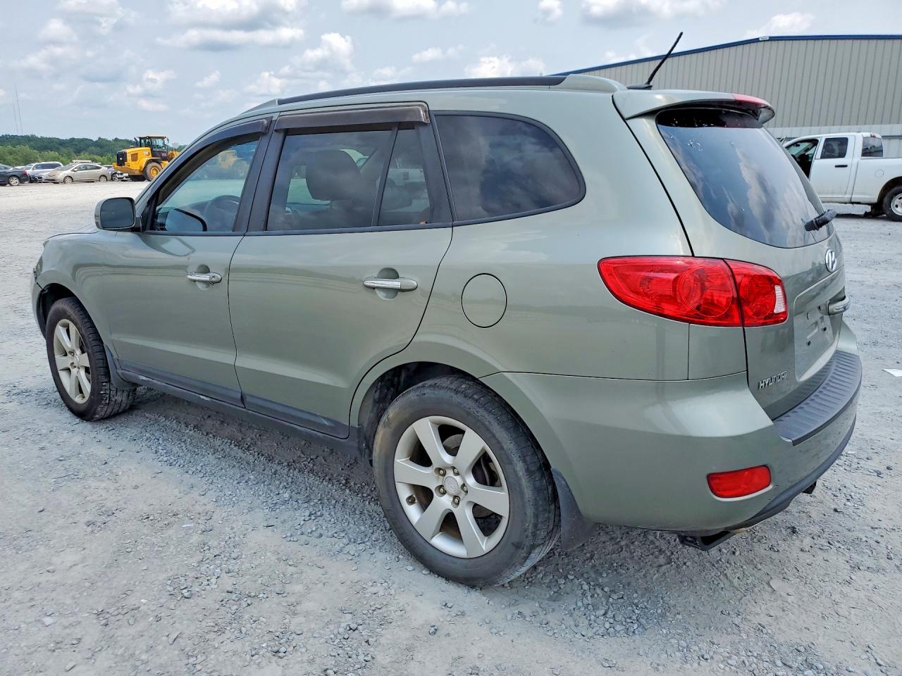 2008 Hyundai Santa Fe Se Зеленый vin: 5NMSH13E68H170826