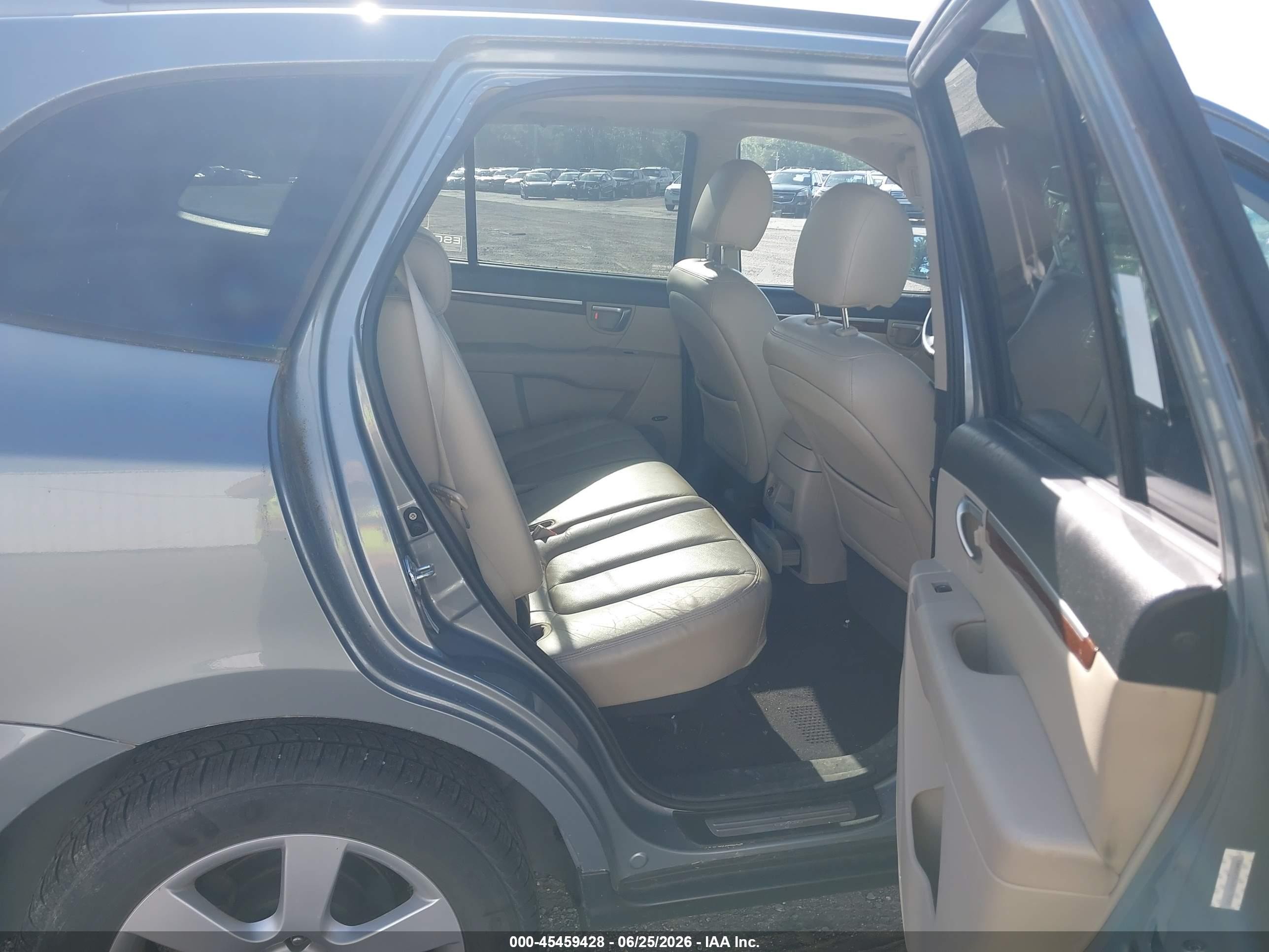2008 Hyundai Santa Fe Limited/se Green vin: 5NMSH13E68H177078