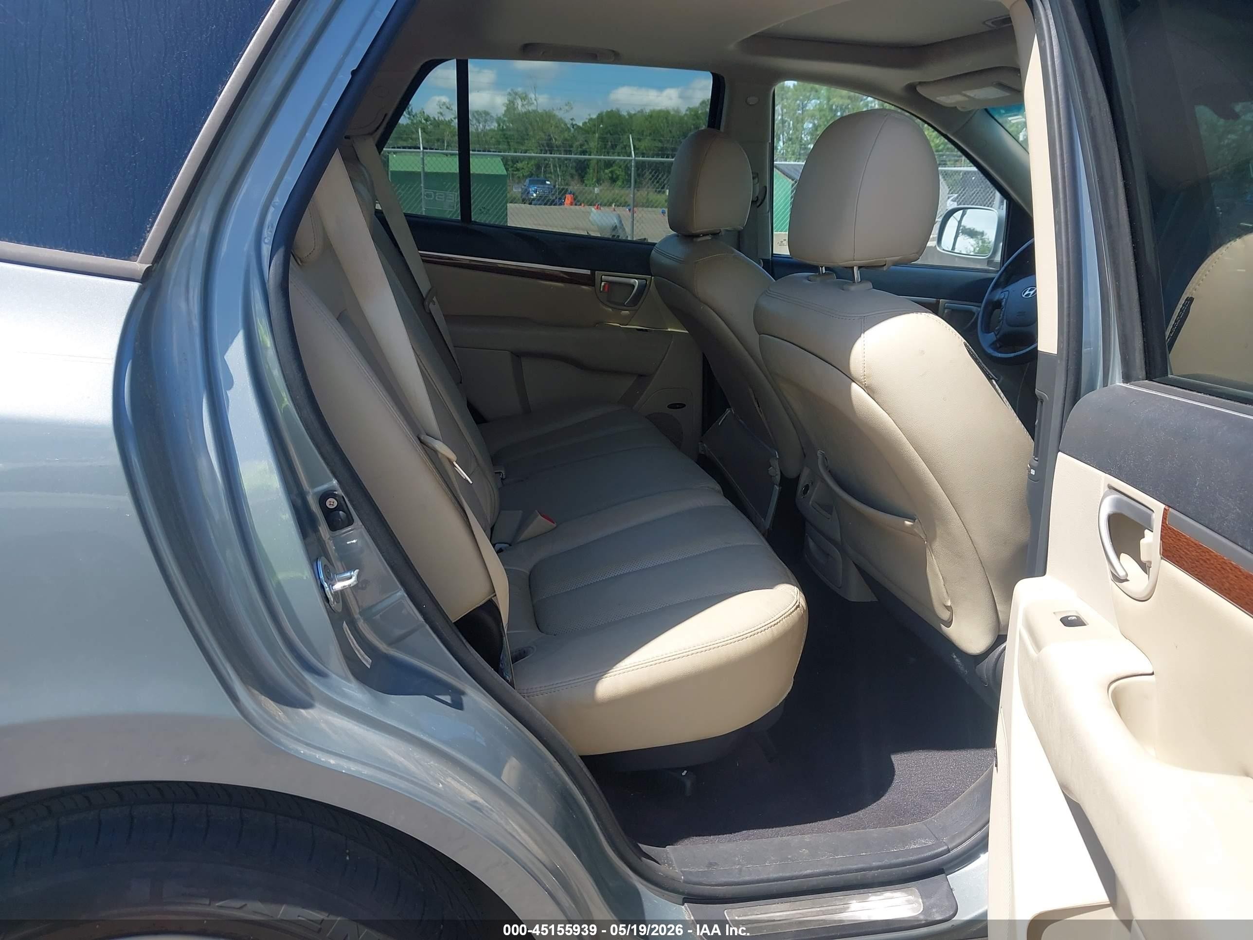 2008 Hyundai Santa Fe Limited/se Gray vin: 5NMSH13E68H177629