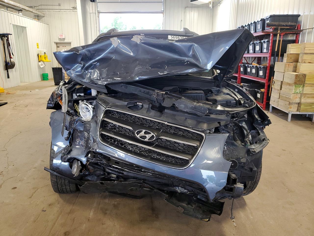 2008 Hyundai Santa Fe Se Black vin: 5NMSH13E68H199226