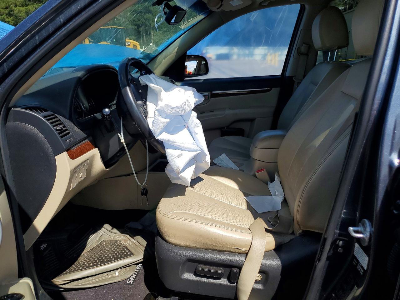 2008 Hyundai Santa Fe Se Black vin: 5NMSH13E68H199226