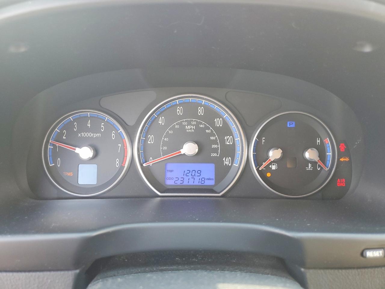 2008 Hyundai Santa Fe Se Maroon vin: 5NMSH13E68H205428