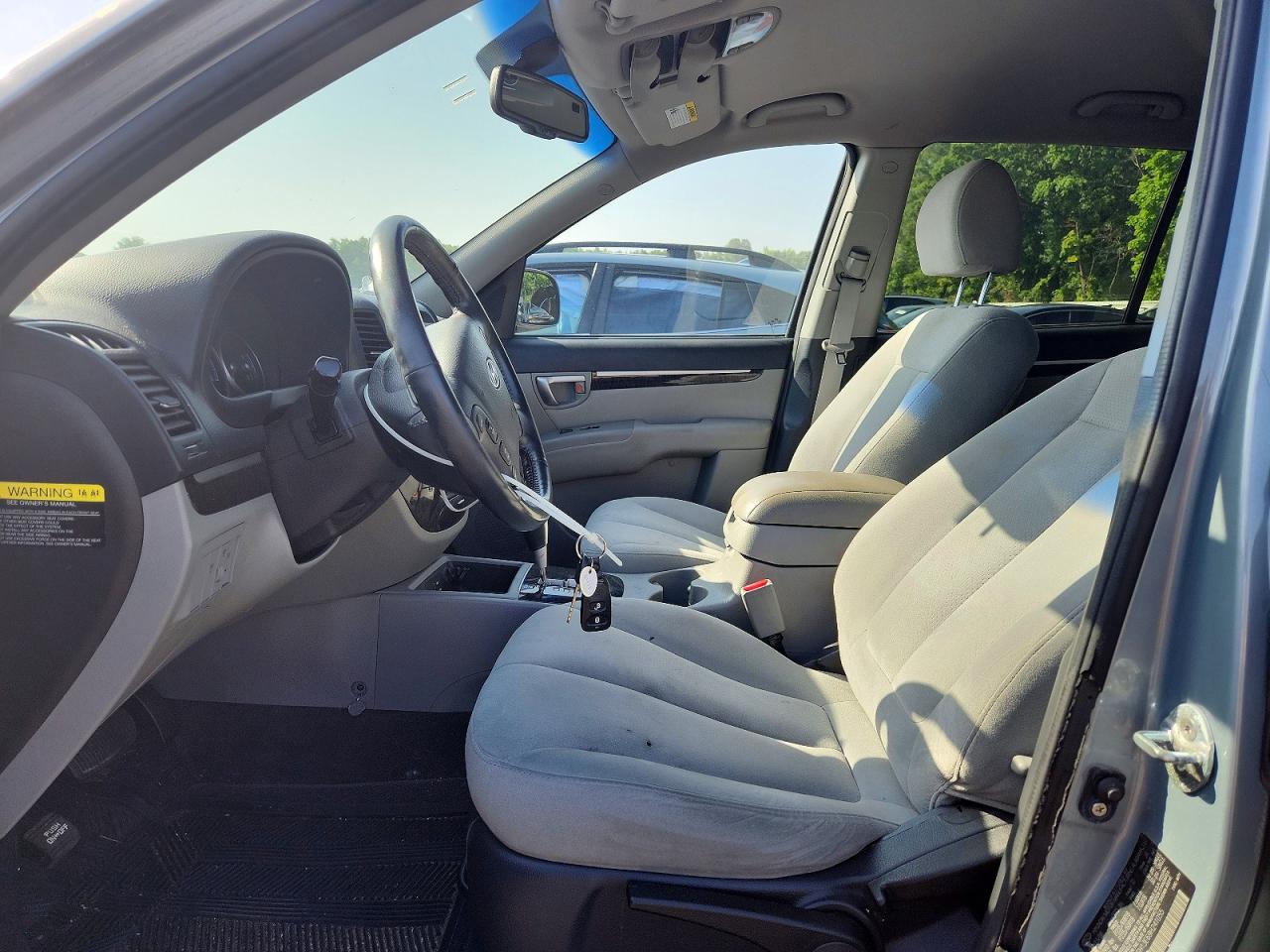 2009 Hyundai Santa Fe Se Blue vin: 5NMSH13E69H241055
