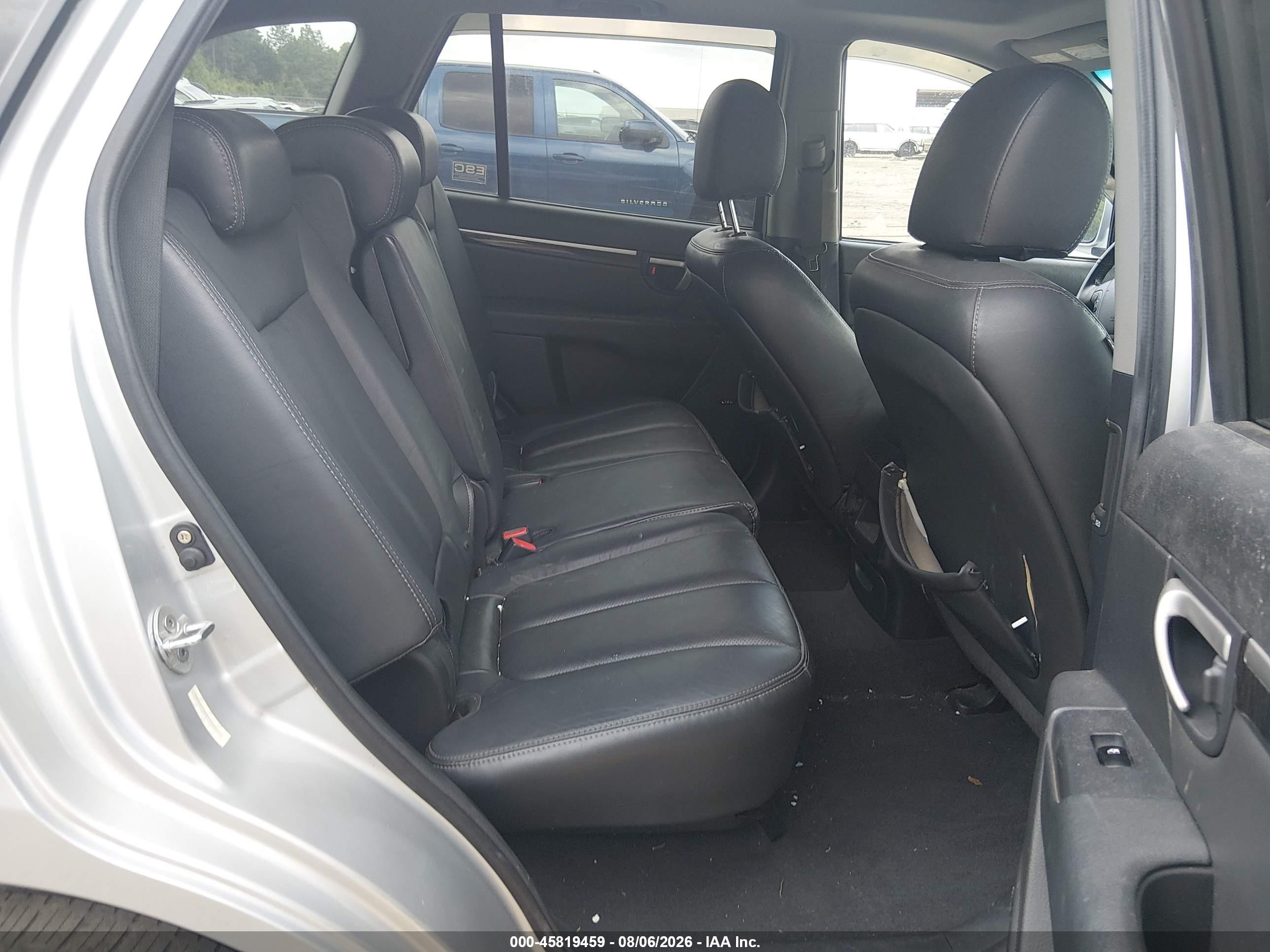 2009 Hyundai Santa Fe Limited Silver vin: 5NMSH13E69H288277