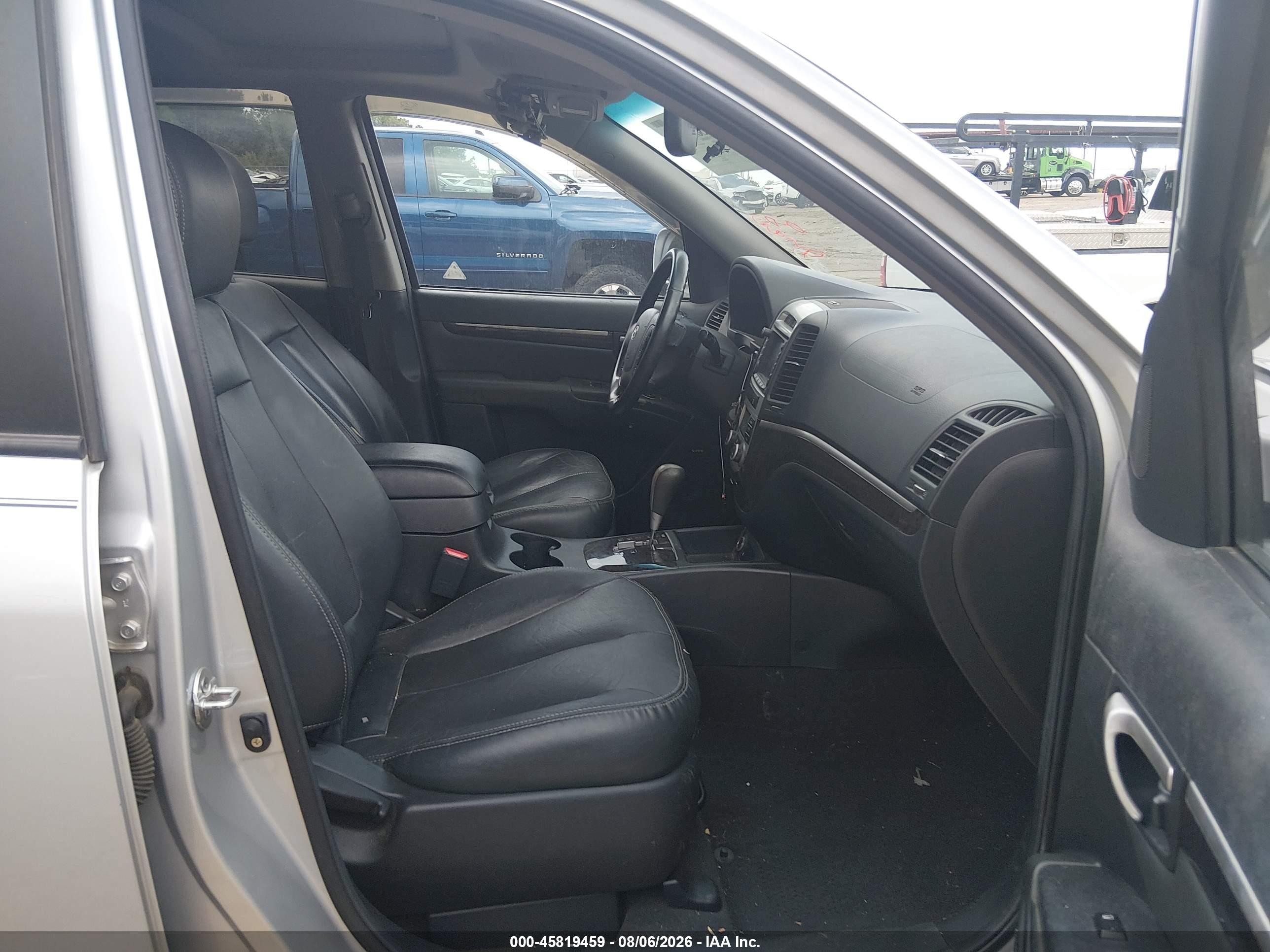 2009 Hyundai Santa Fe Limited Silver vin: 5NMSH13E69H288277