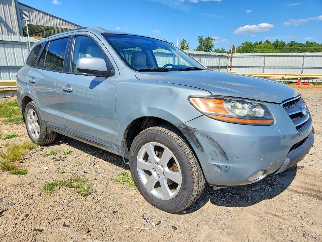 2009 Hyundai Santa Fe Limited Gray vin: 5NMSH13E69H299523