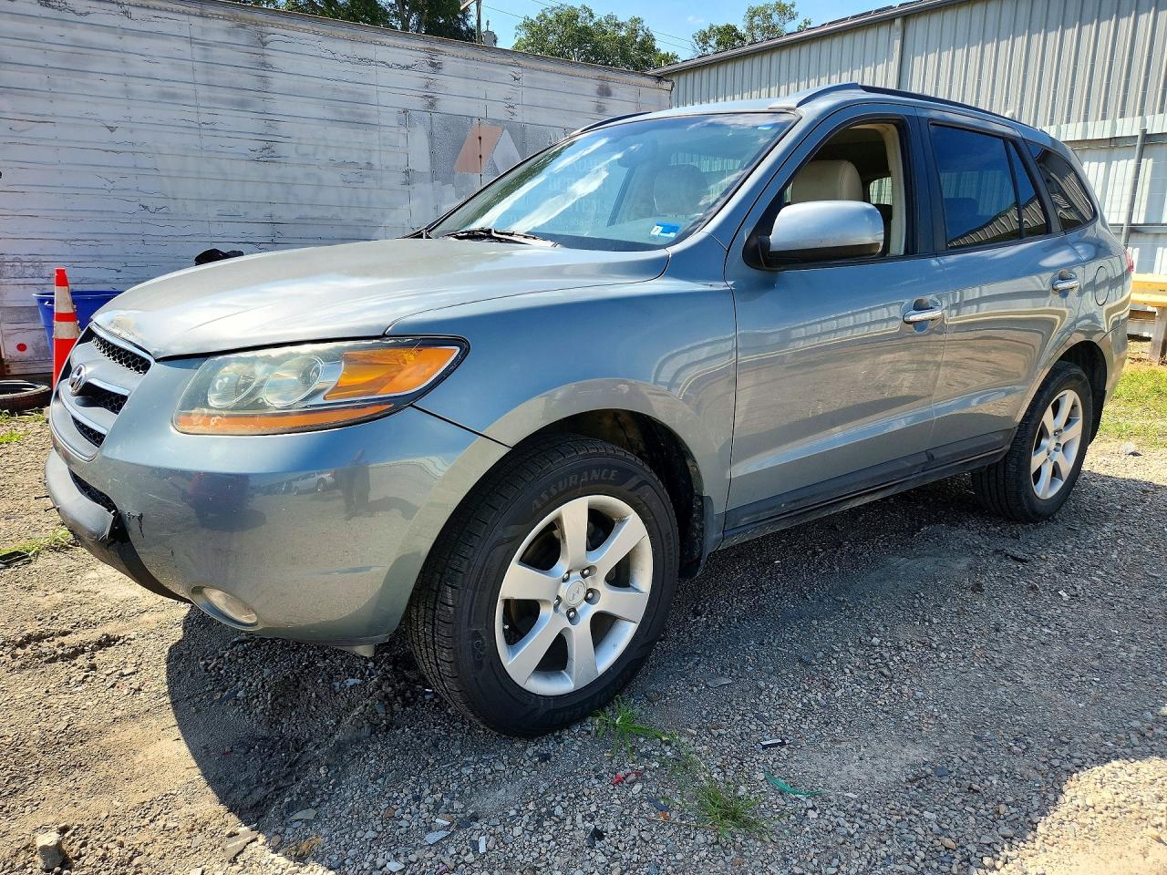2009 Hyundai Santa Fe Limited Gray vin: 5NMSH13E69H299523