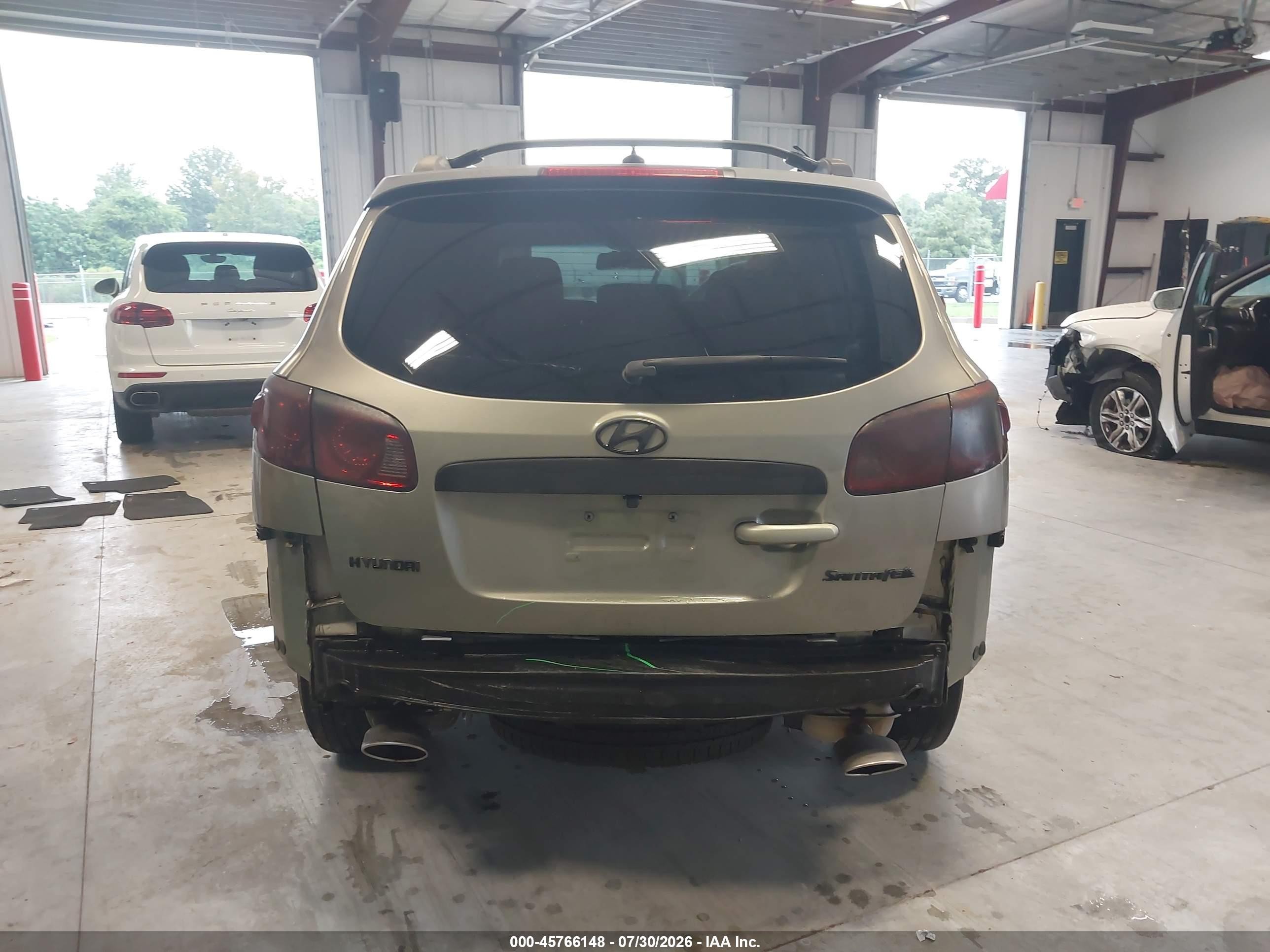 2009 Hyundai Santa Fe Se Green vin: 5NMSH13E69H302212
