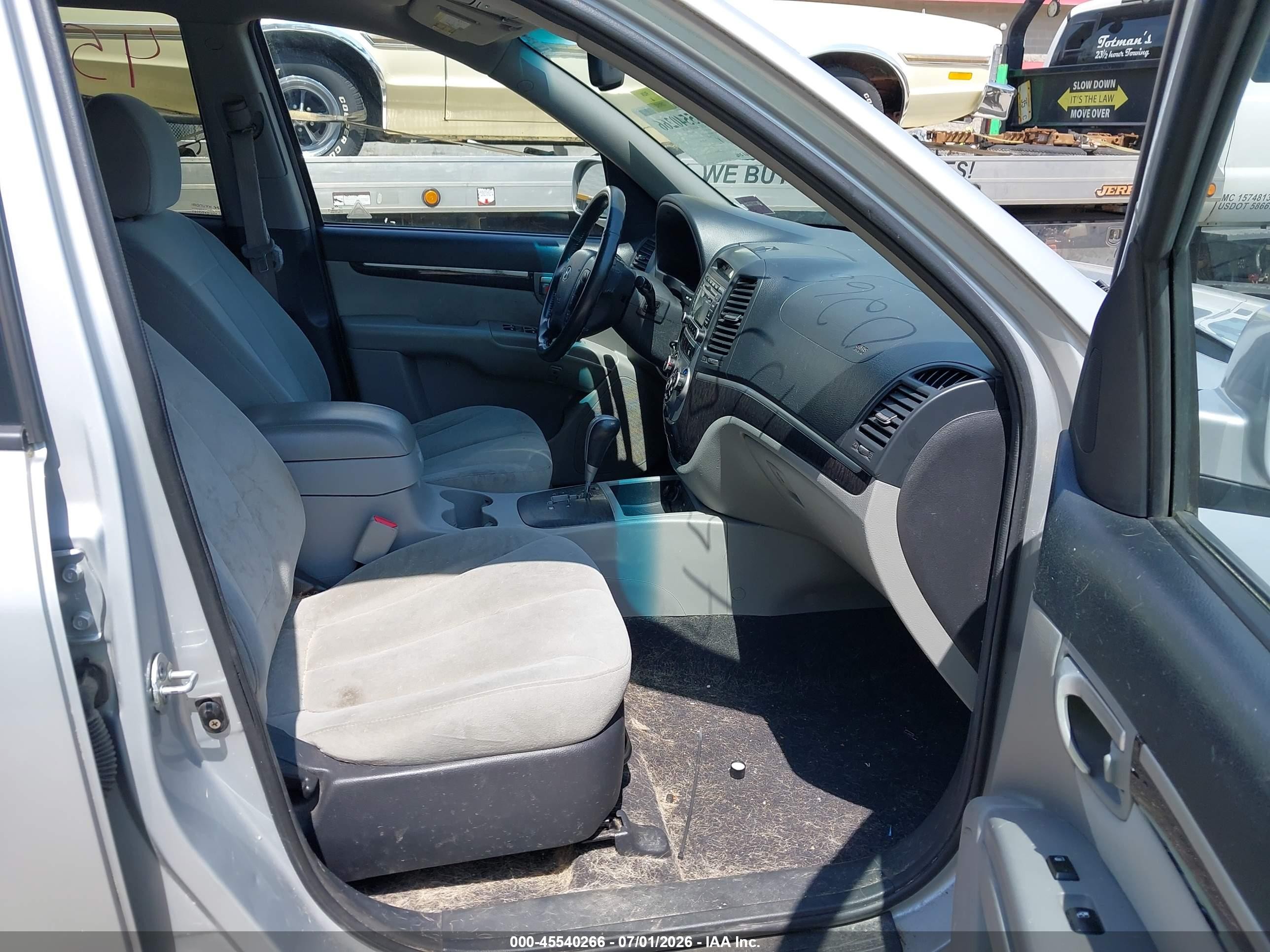2009 Hyundai Santa Fe Se Silver vin: 5NMSH13E69H322041
