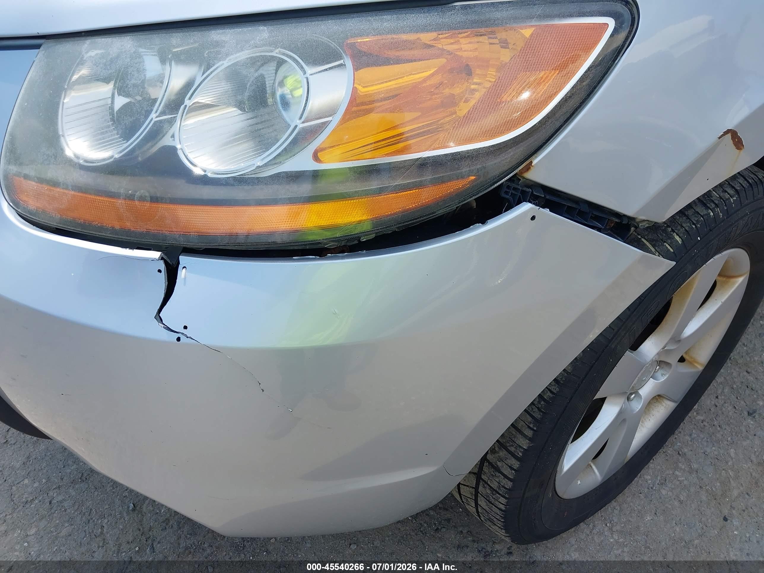 2009 Hyundai Santa Fe Se Silver vin: 5NMSH13E69H322041