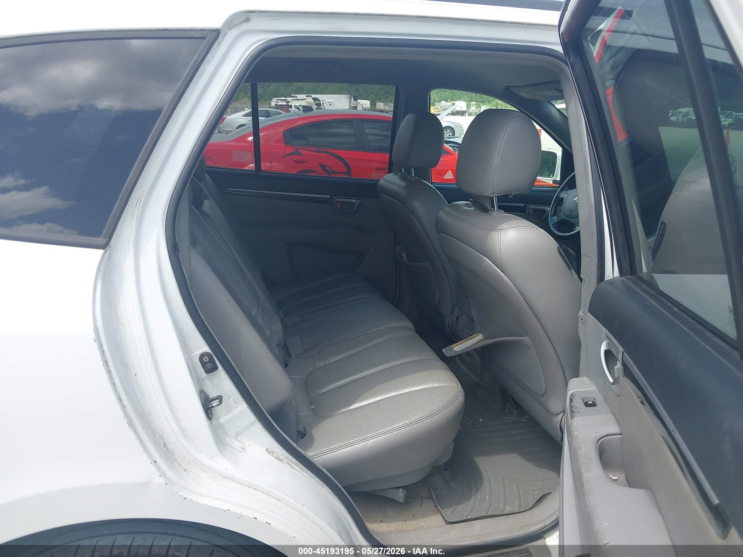 2007 Hyundai Santa Fe Limited/se Белый vin: 5NMSH13E77H025034