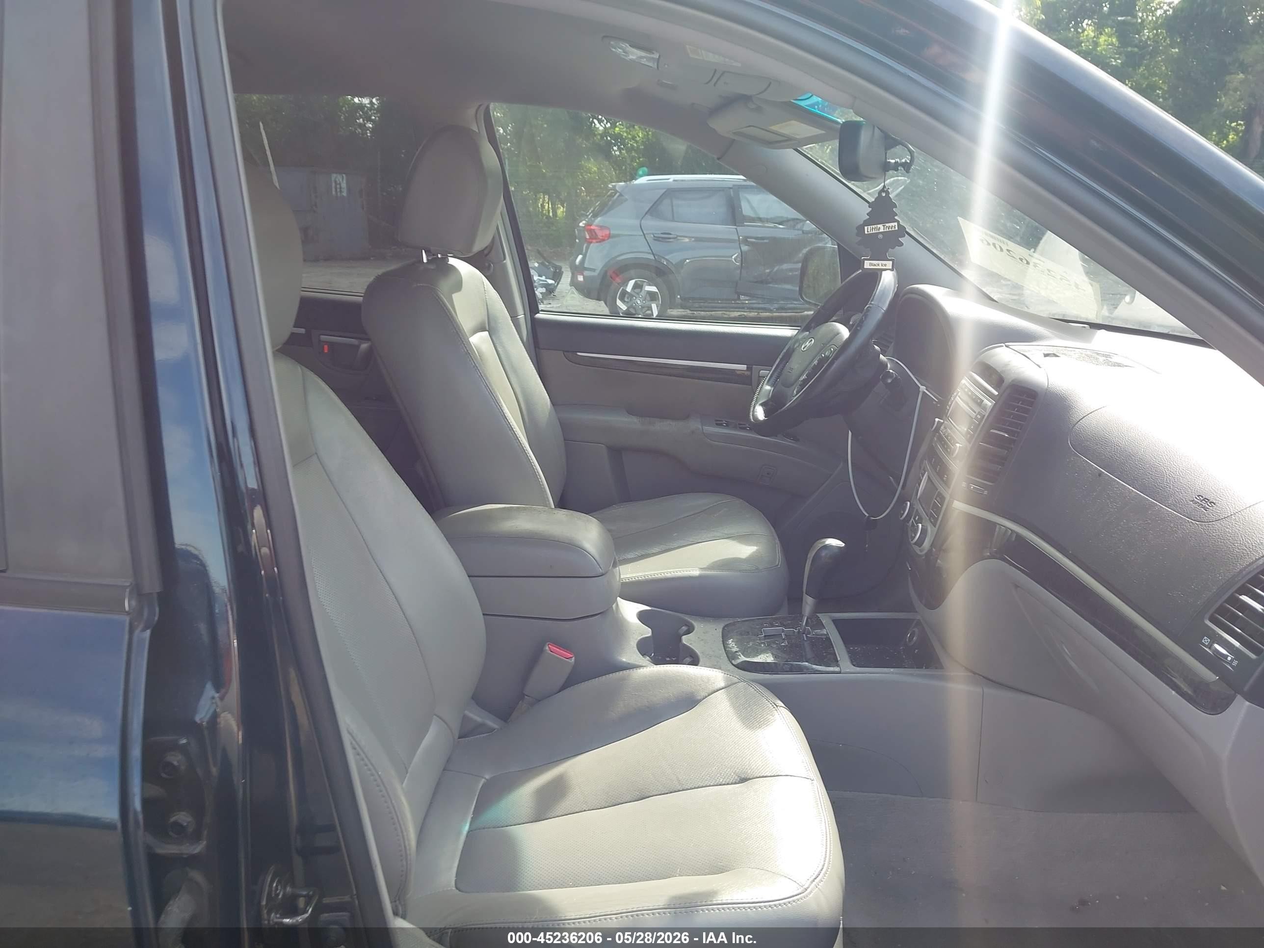 2007 Hyundai Santa Fe Limited/se Blue vin: 5NMSH13E77H066070