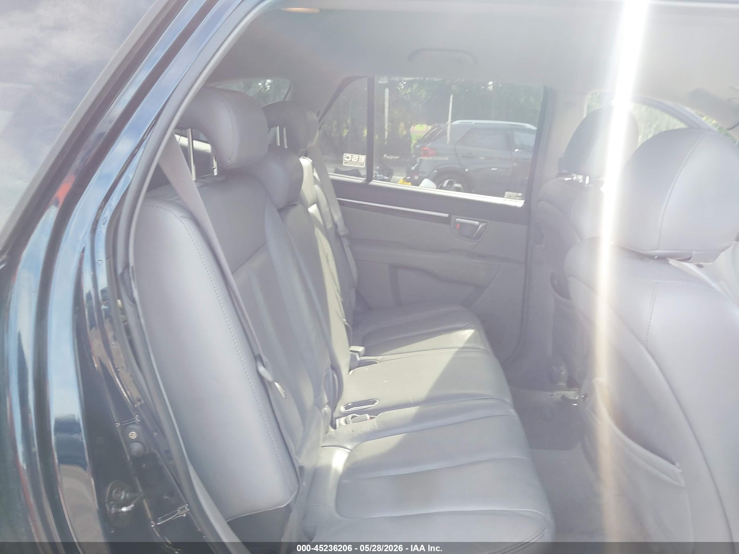 2007 Hyundai Santa Fe Limited/se Blue vin: 5NMSH13E77H066070