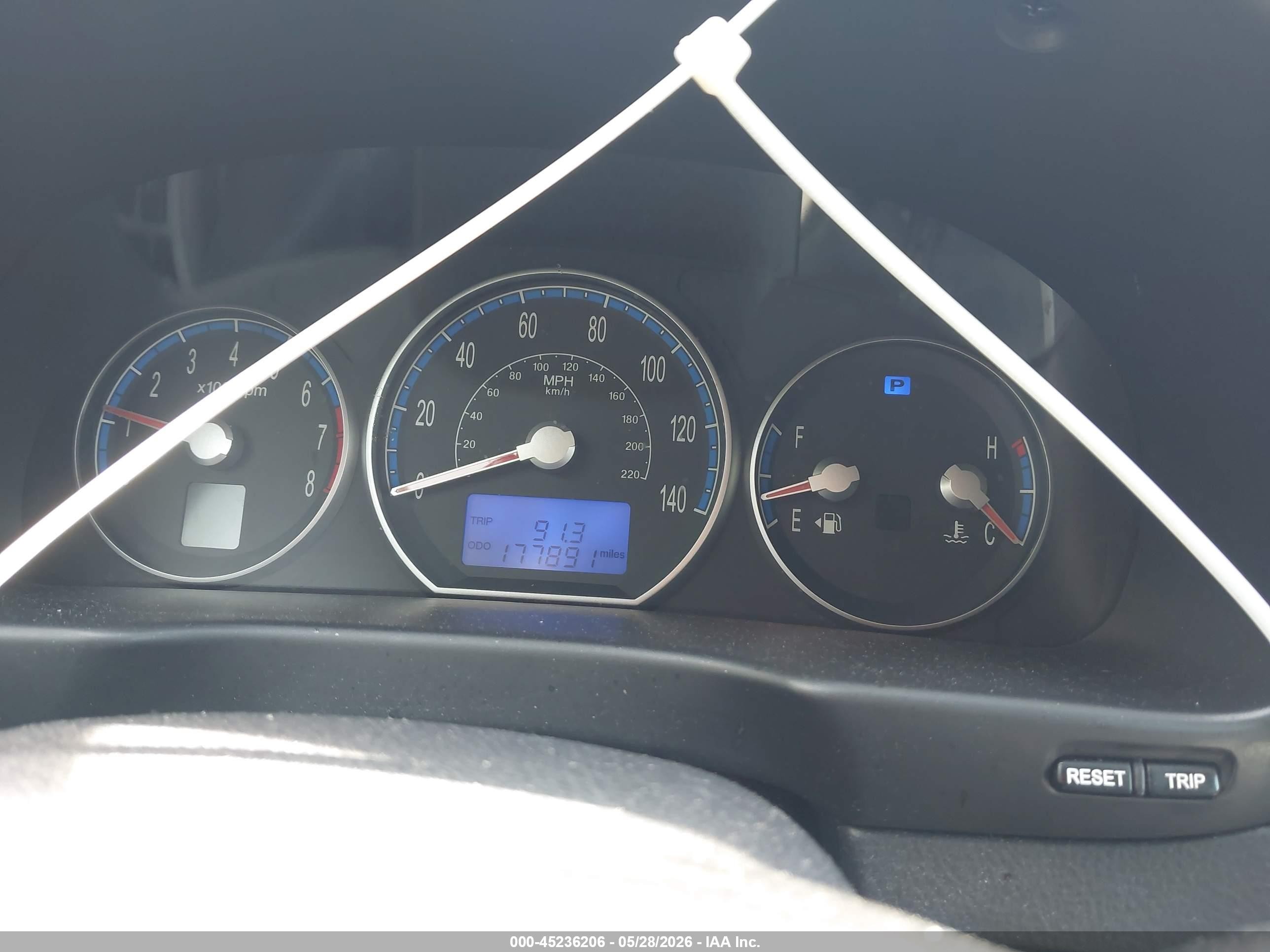 2007 Hyundai Santa Fe Limited/se Blue vin: 5NMSH13E77H066070