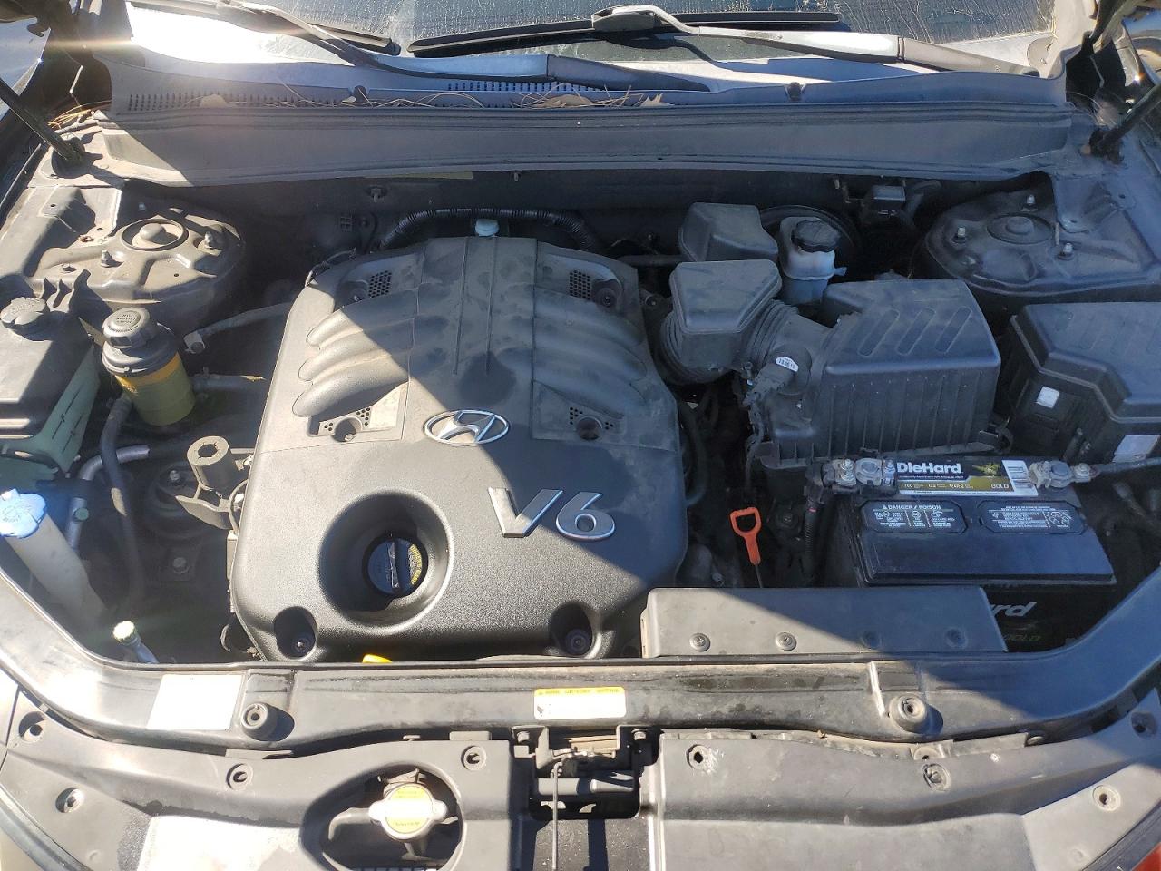 2008 Hyundai Santa Fe Se Black vin: 5NMSH13E78H132232