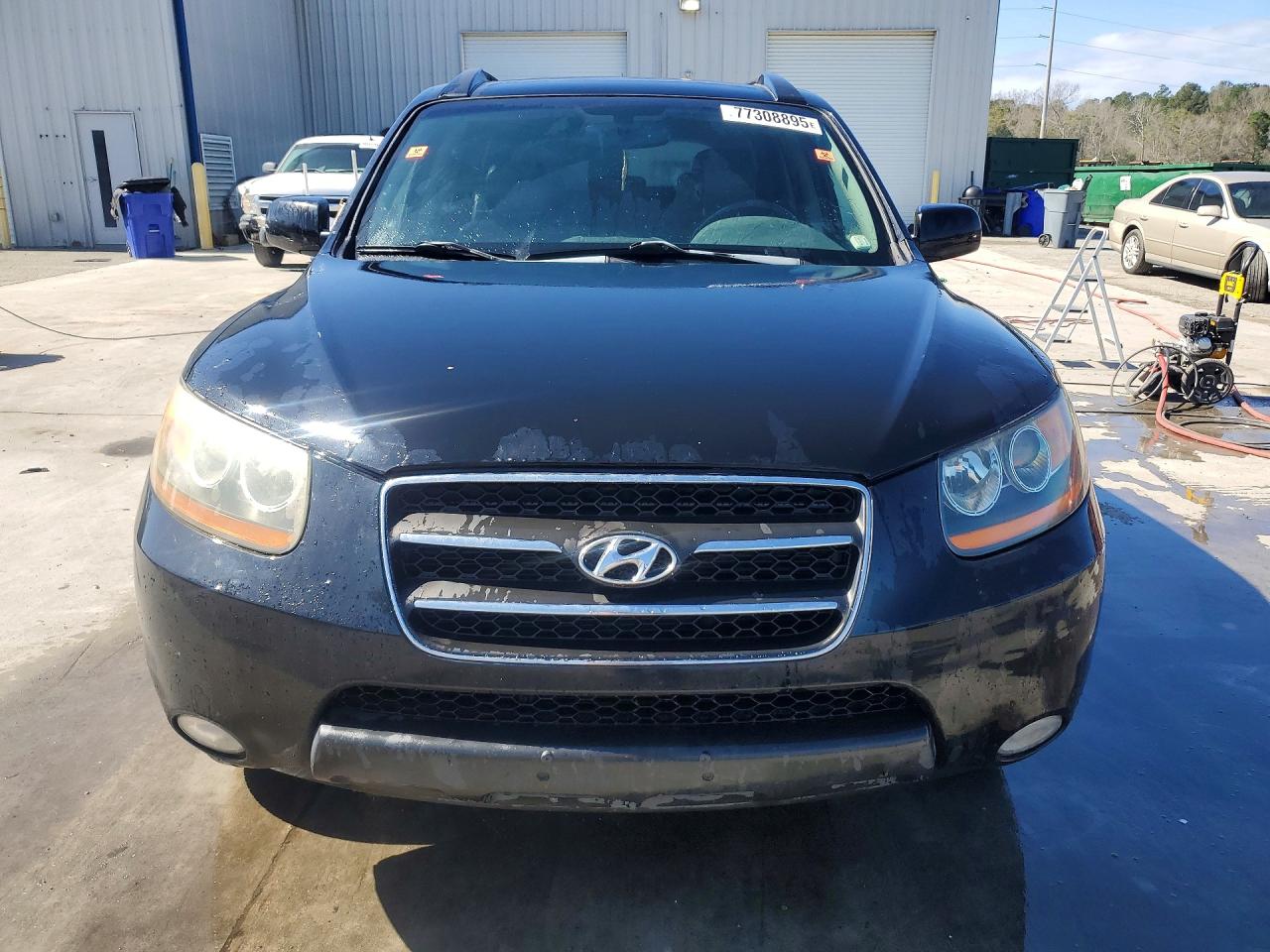 2008 Hyundai Santa Fe Se Black vin: 5NMSH13E78H132232