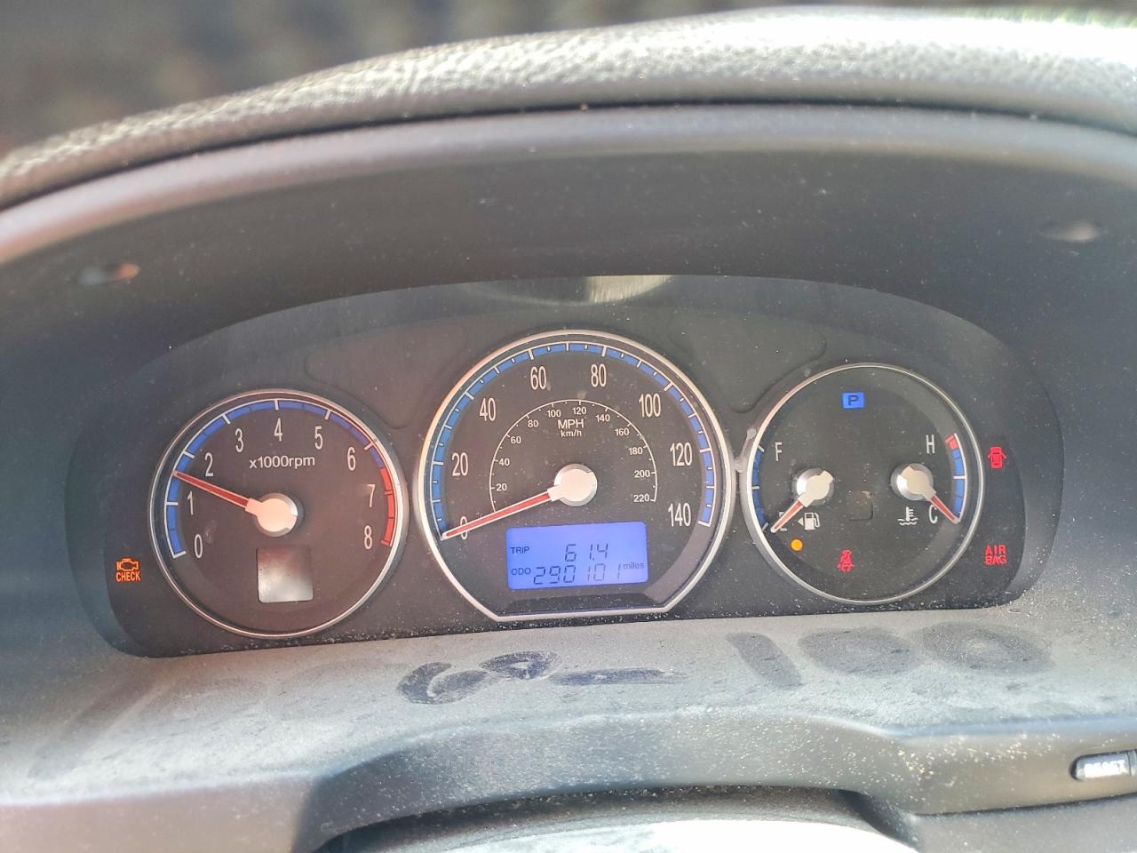 2008 Hyundai Santa Fe Se Blue vin: 5NMSH13E78H151444