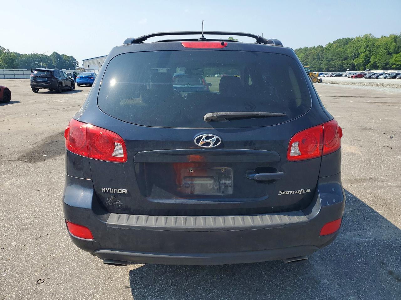 2008 Hyundai Santa Fe Se Blue vin: 5NMSH13E78H151444