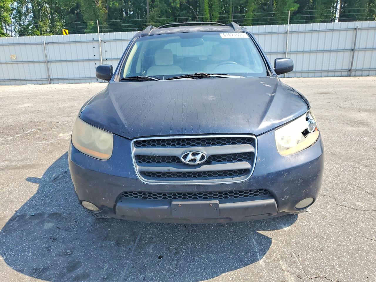 2008 Hyundai Santa Fe Se Blue vin: 5NMSH13E78H151444