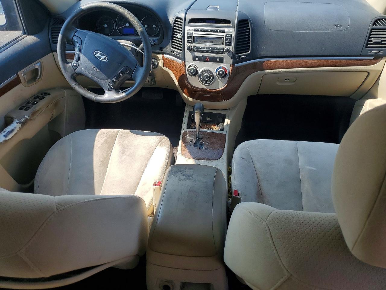 2008 Hyundai Santa Fe Se Blue vin: 5NMSH13E78H151444