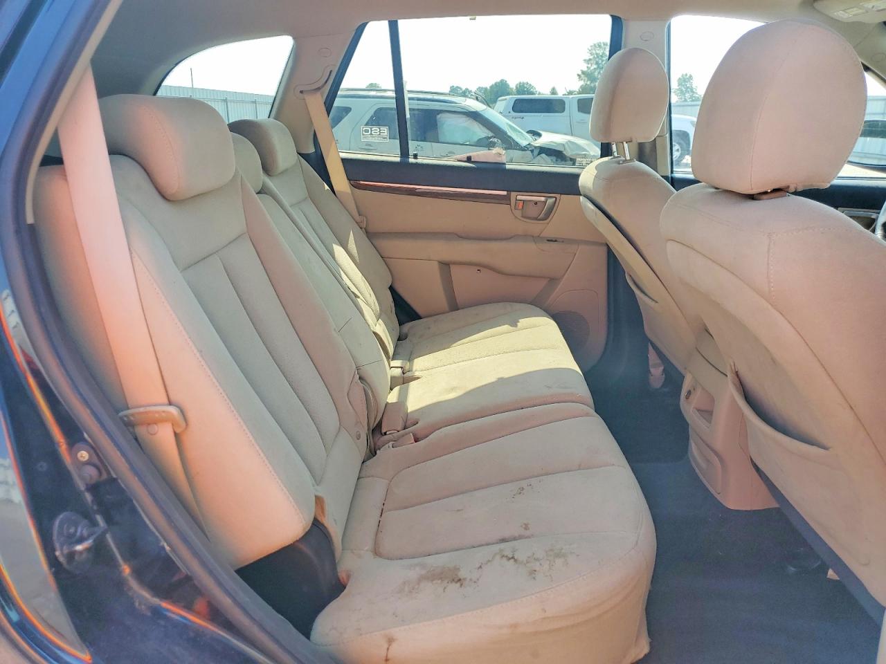 2008 Hyundai Santa Fe Se Blue vin: 5NMSH13E78H151444