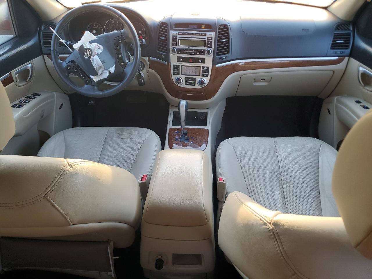 2008 Hyundai Santa Fe Se Maroon vin: 5NMSH13E78H219550