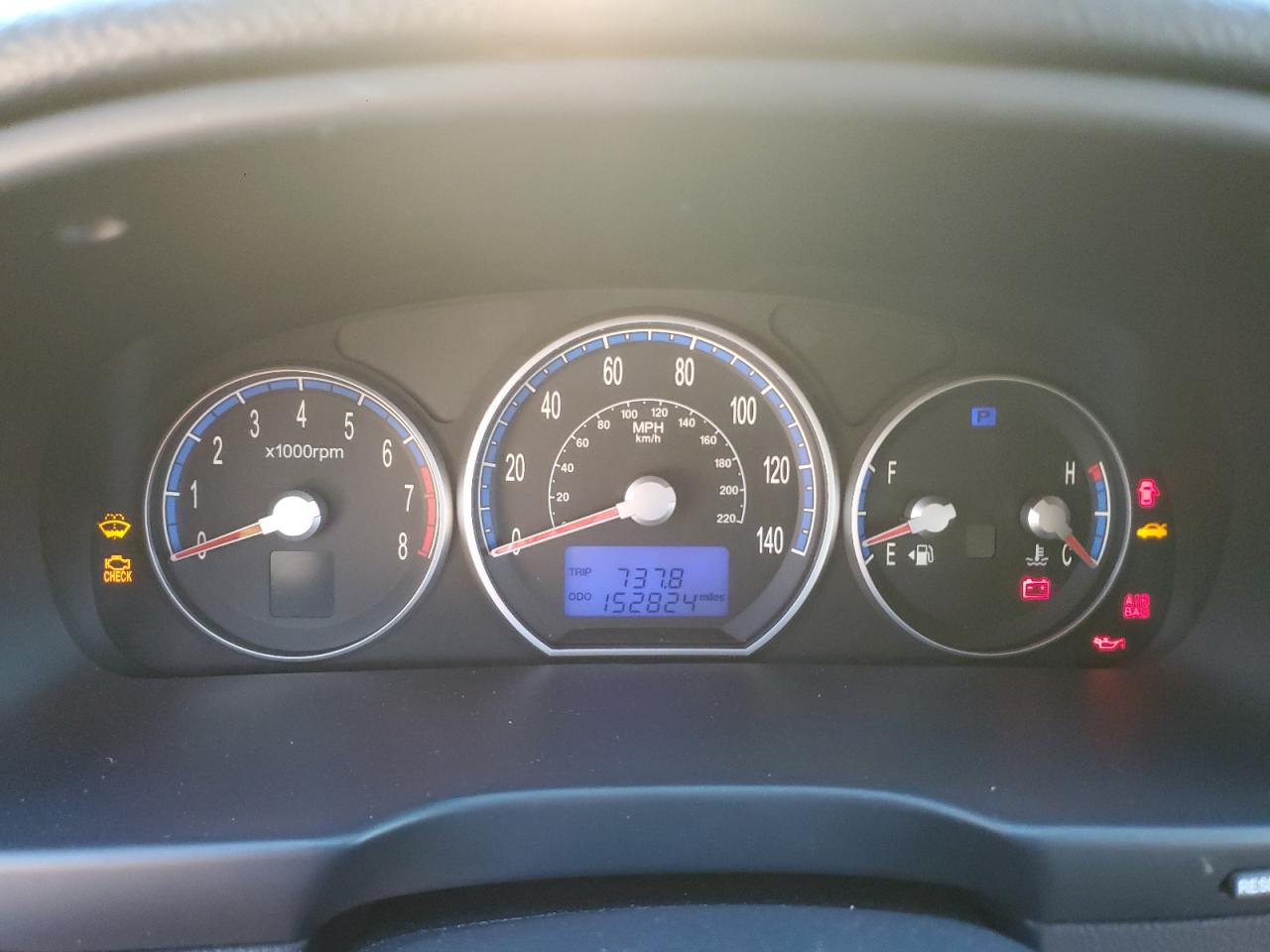 2008 Hyundai Santa Fe Se Maroon vin: 5NMSH13E78H219550