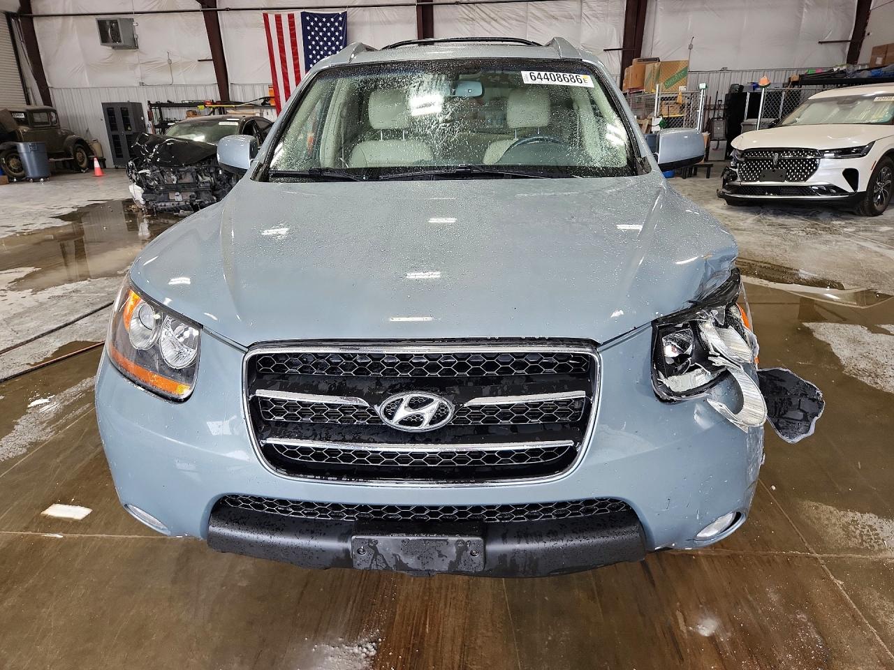 2009 Hyundai Santa Fe Limited Gray vin: 5NMSH13E79H303708