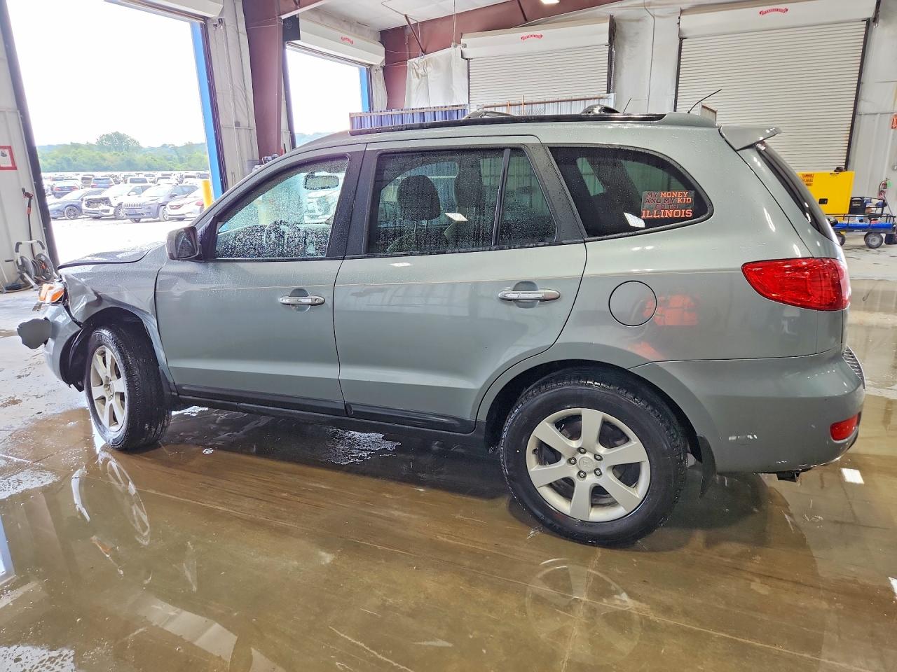 2009 Hyundai Santa Fe Limited Gray vin: 5NMSH13E79H303708