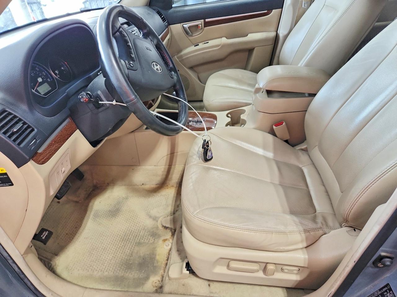 2009 Hyundai Santa Fe Limited Gray vin: 5NMSH13E79H303708
