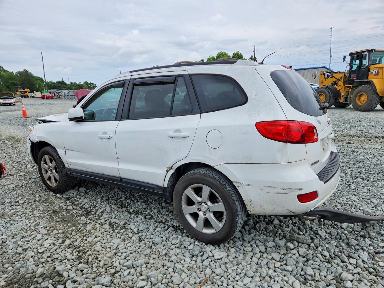 2009 Hyundai Santa Fe Se White vin: 5NMSH13E79H313008