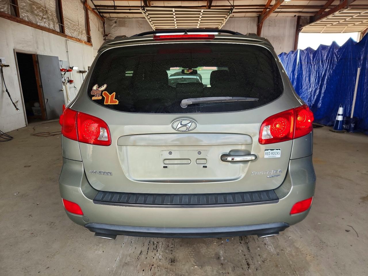2009 Hyundai Santa Fe Se Automati Green vin: 5NMSH13E79H327846