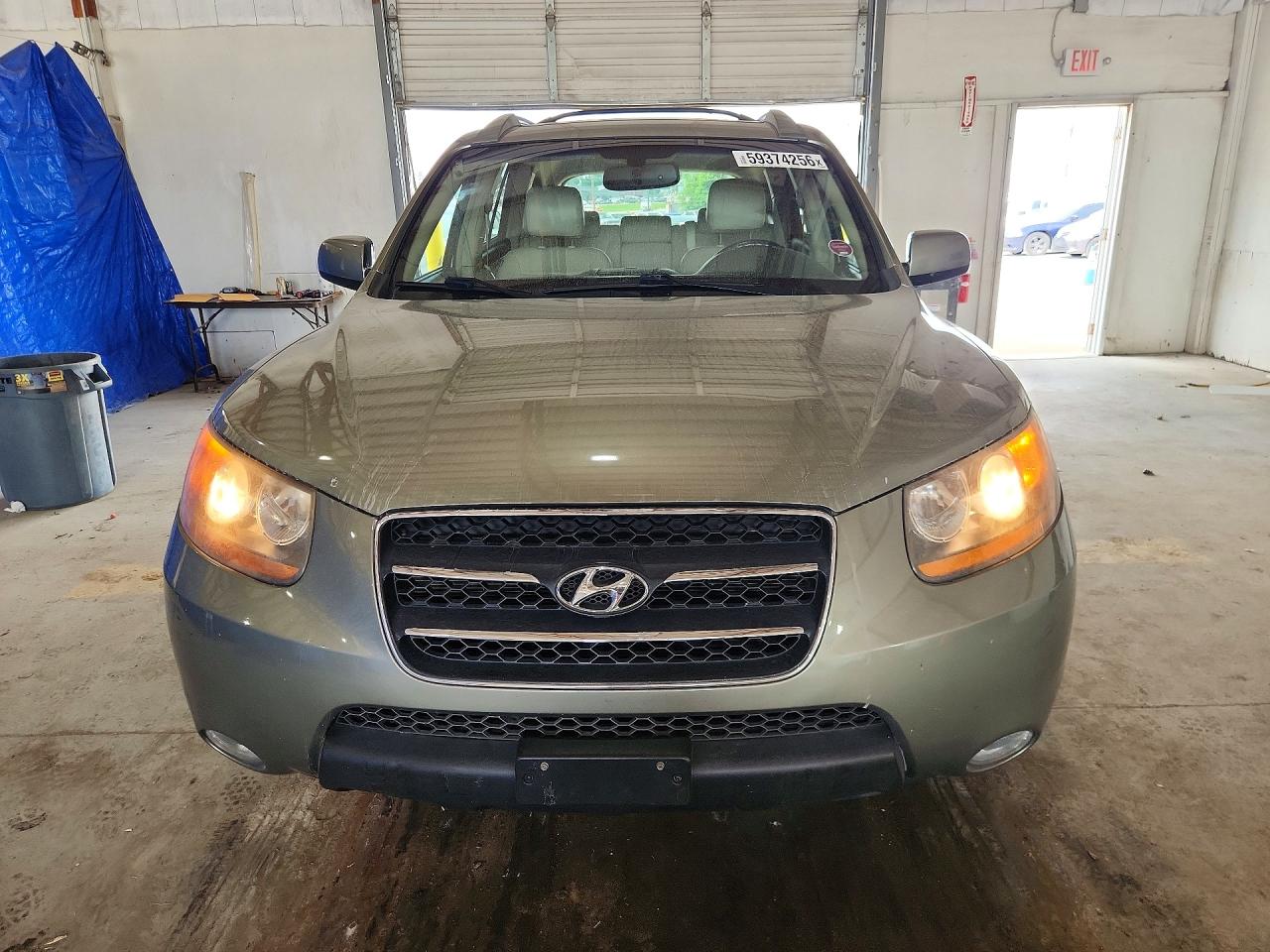 2009 Hyundai Santa Fe Se Automati Green vin: 5NMSH13E79H327846