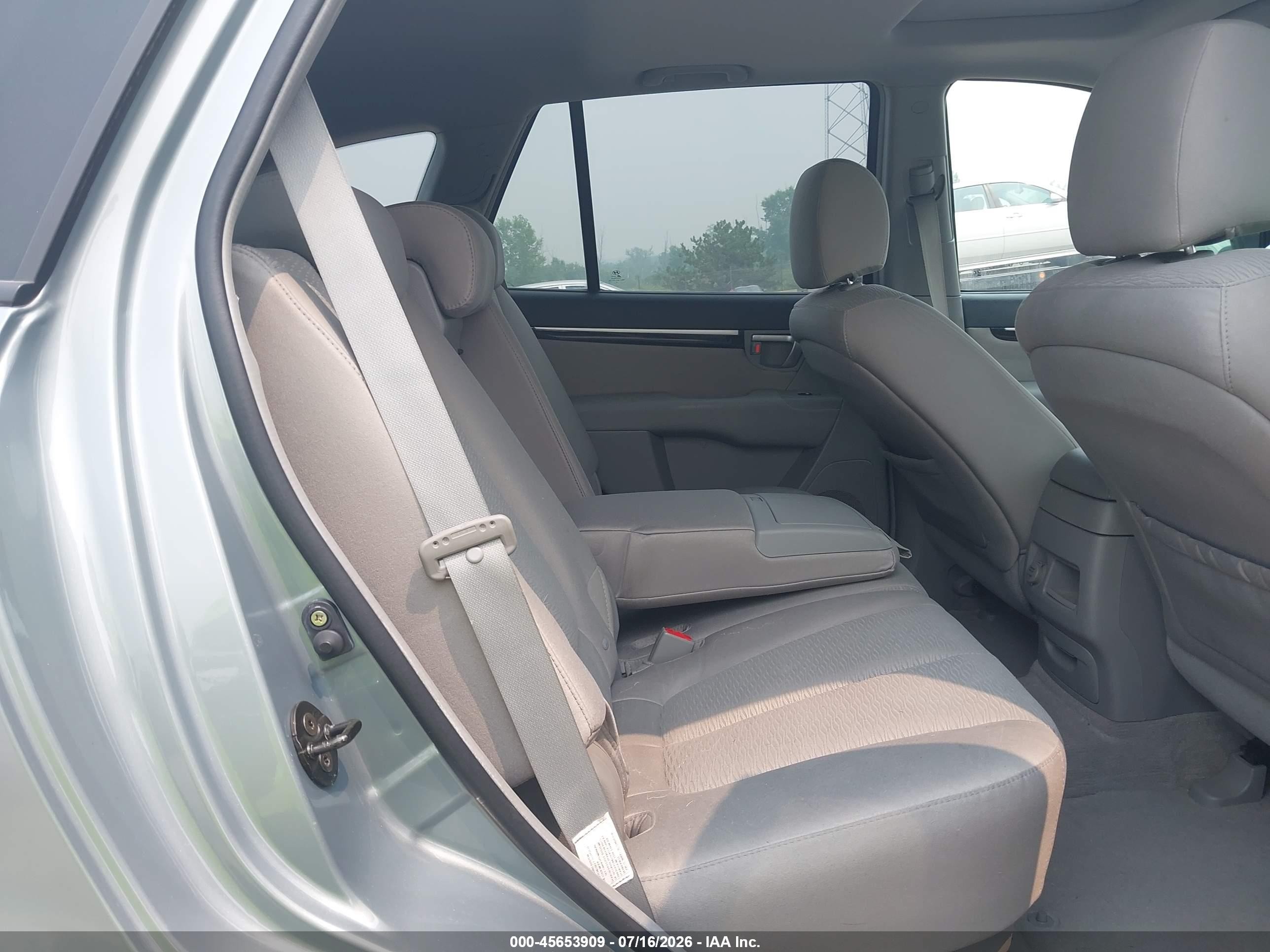 2007 Hyundai Santa Fe Limited/se Gray vin: 5NMSH13E87H017136
