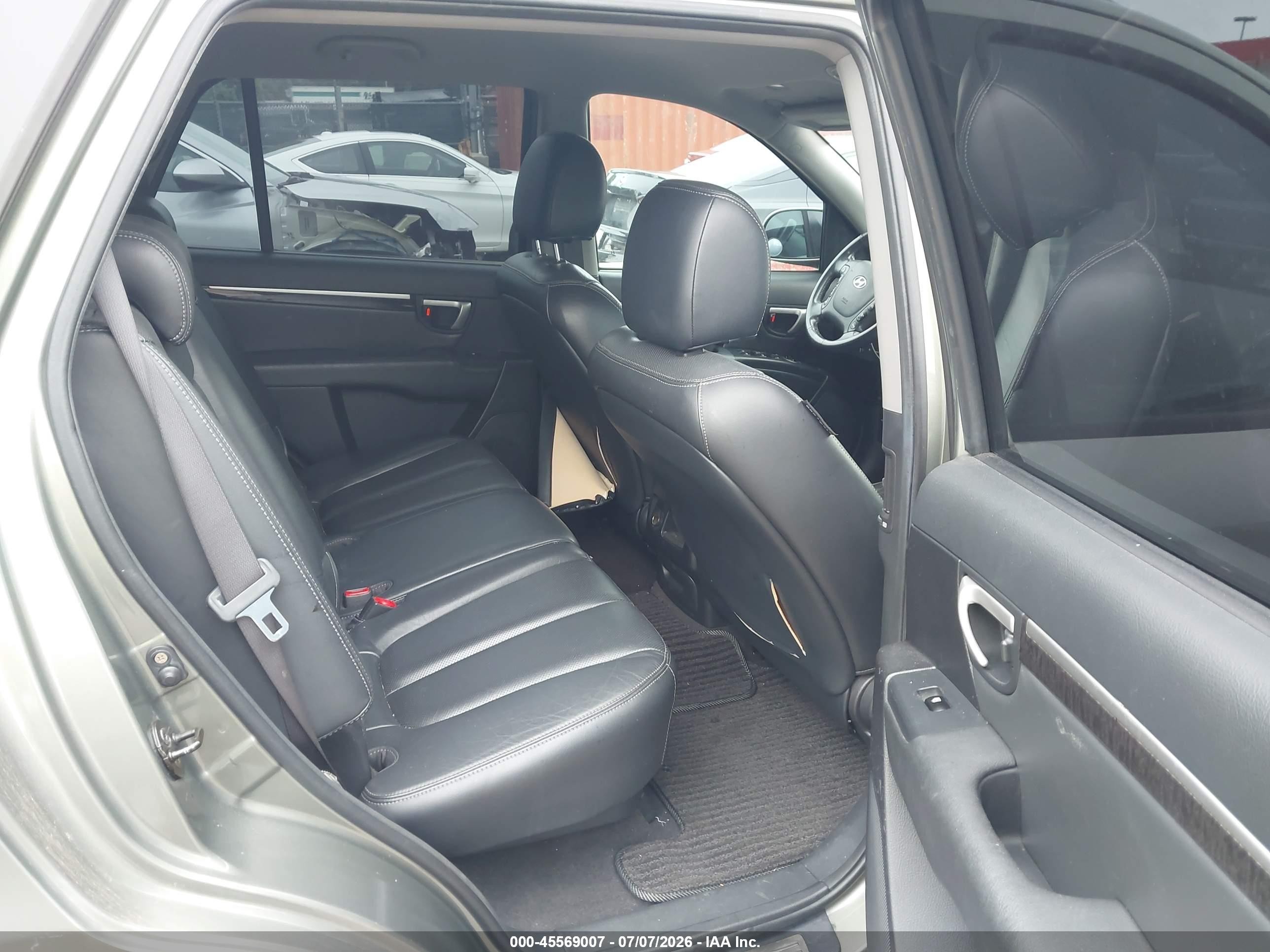 2007 Hyundai Santa Fe Limited/se Серый vin: 5NMSH13E87H022031