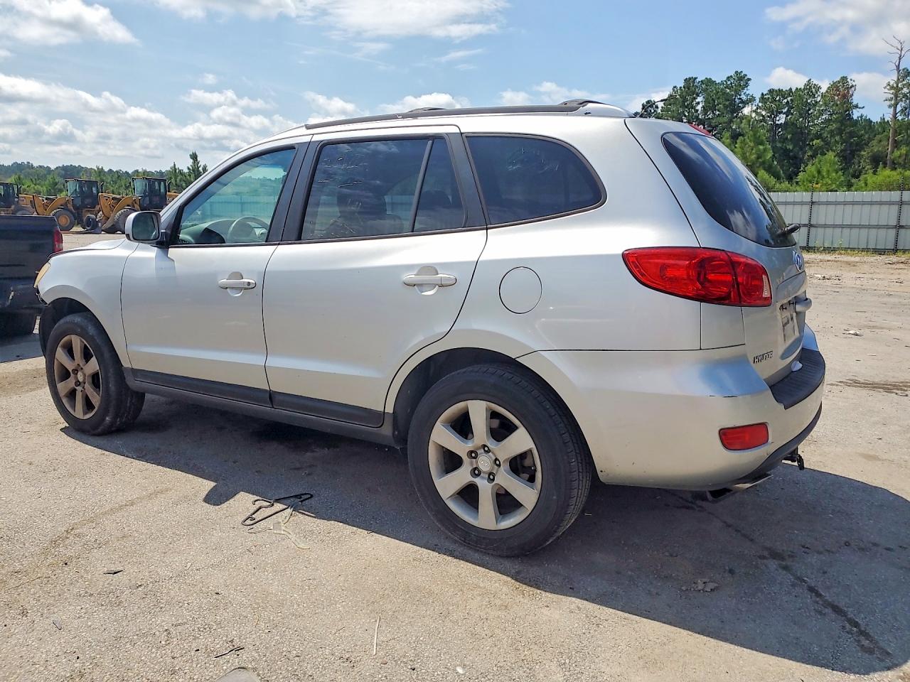 2007 Hyundai Santa Fe Se Silver vin: 5NMSH13E87H089504