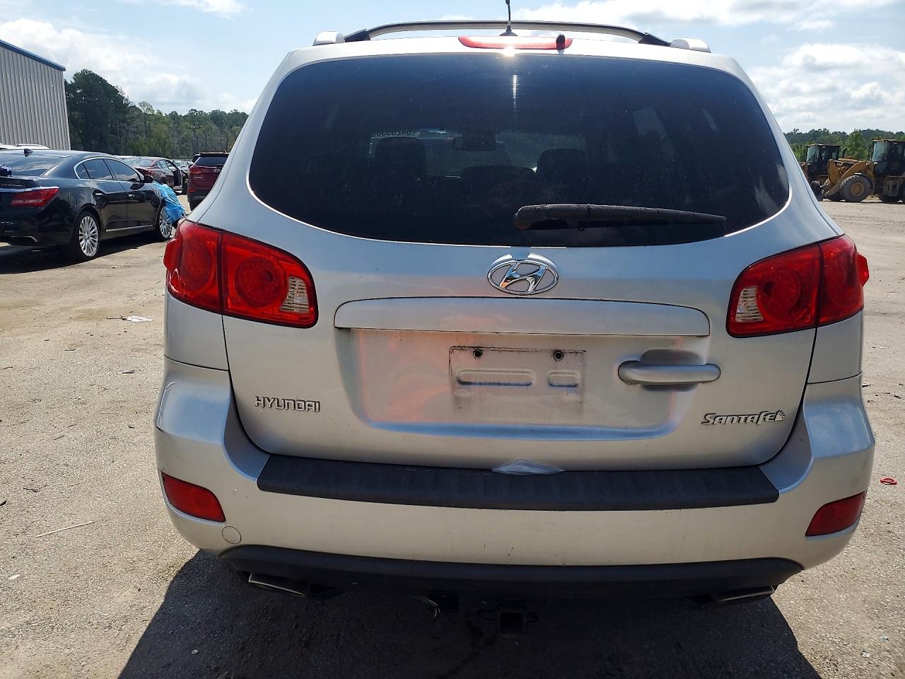 2007 Hyundai Santa Fe Se Silver vin: 5NMSH13E87H089504