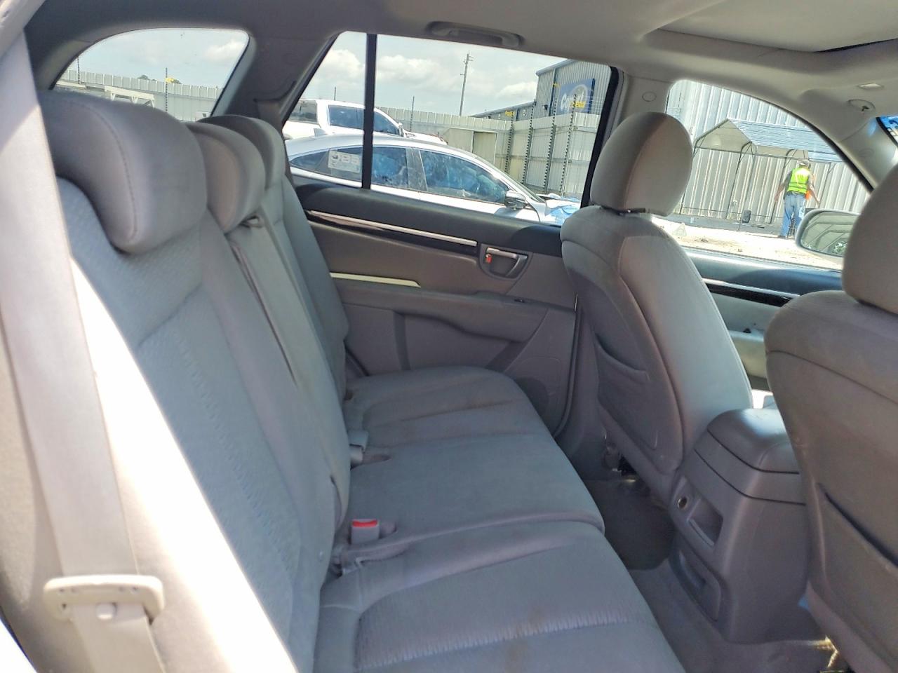 2007 Hyundai Santa Fe Se Silver vin: 5NMSH13E87H089504
