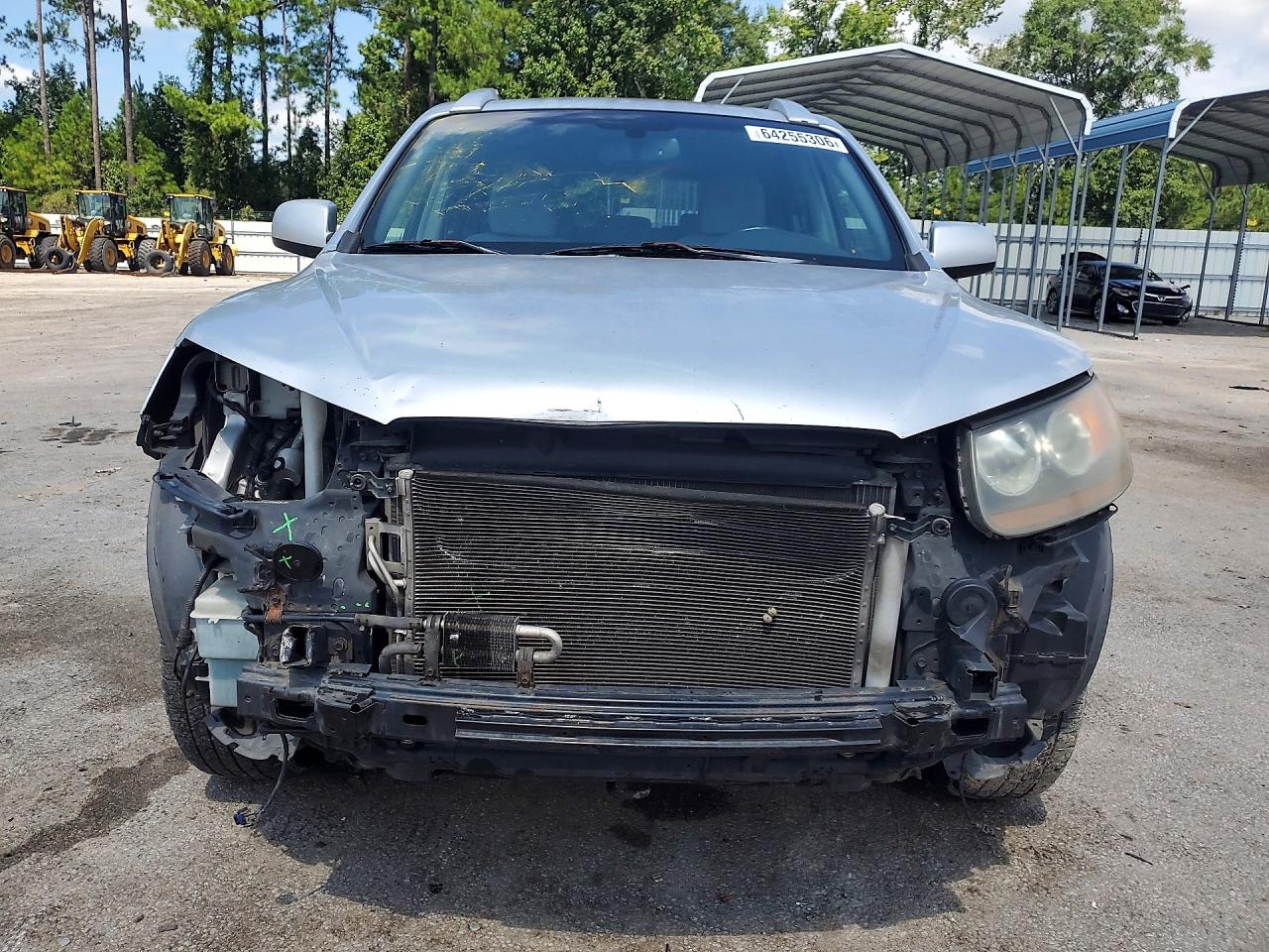 2007 Hyundai Santa Fe Se Silver vin: 5NMSH13E87H089504