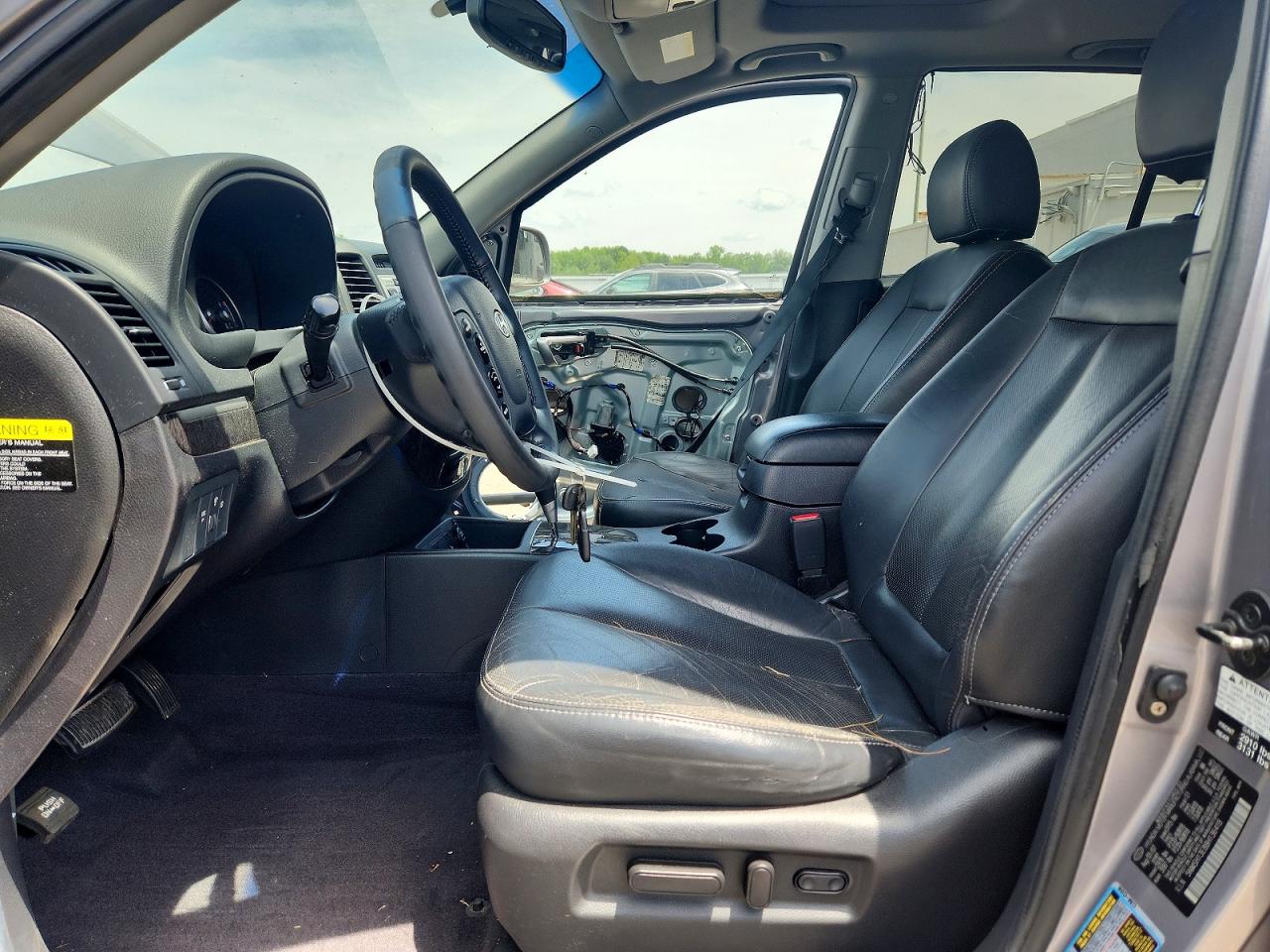 2008 Hyundai Santa Fe Se Blue vin: 5NMSH13E88H136418
