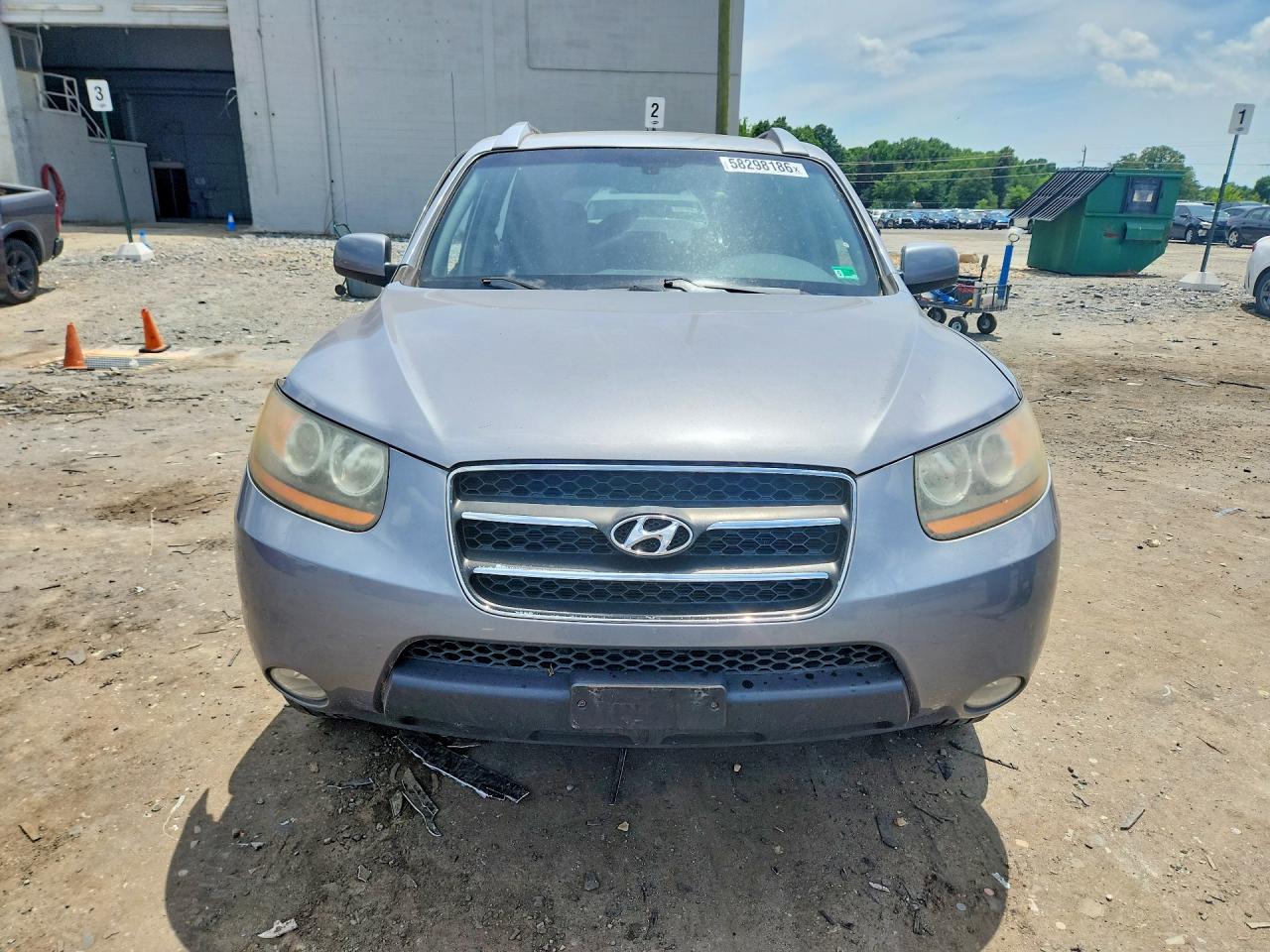2008 Hyundai Santa Fe Se Blue vin: 5NMSH13E88H136418