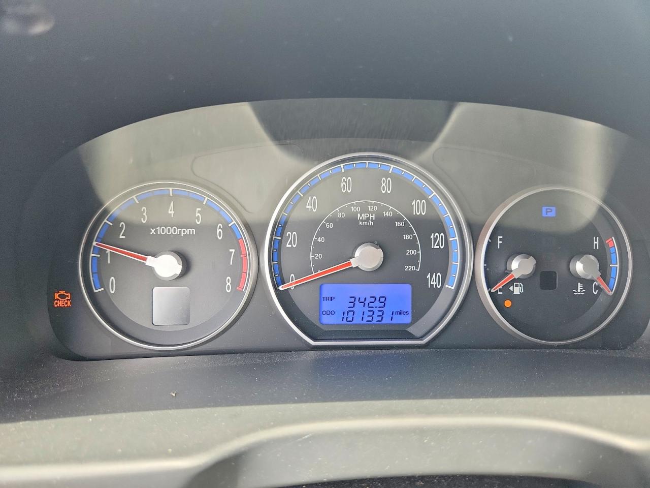 2008 Hyundai Santa Fe Se Blue vin: 5NMSH13E88H136418