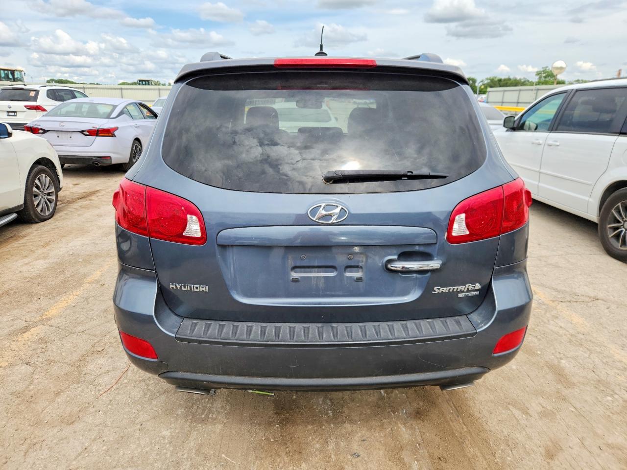 2008 Hyundai Santa Fe Se Blue vin: 5NMSH13E88H186252