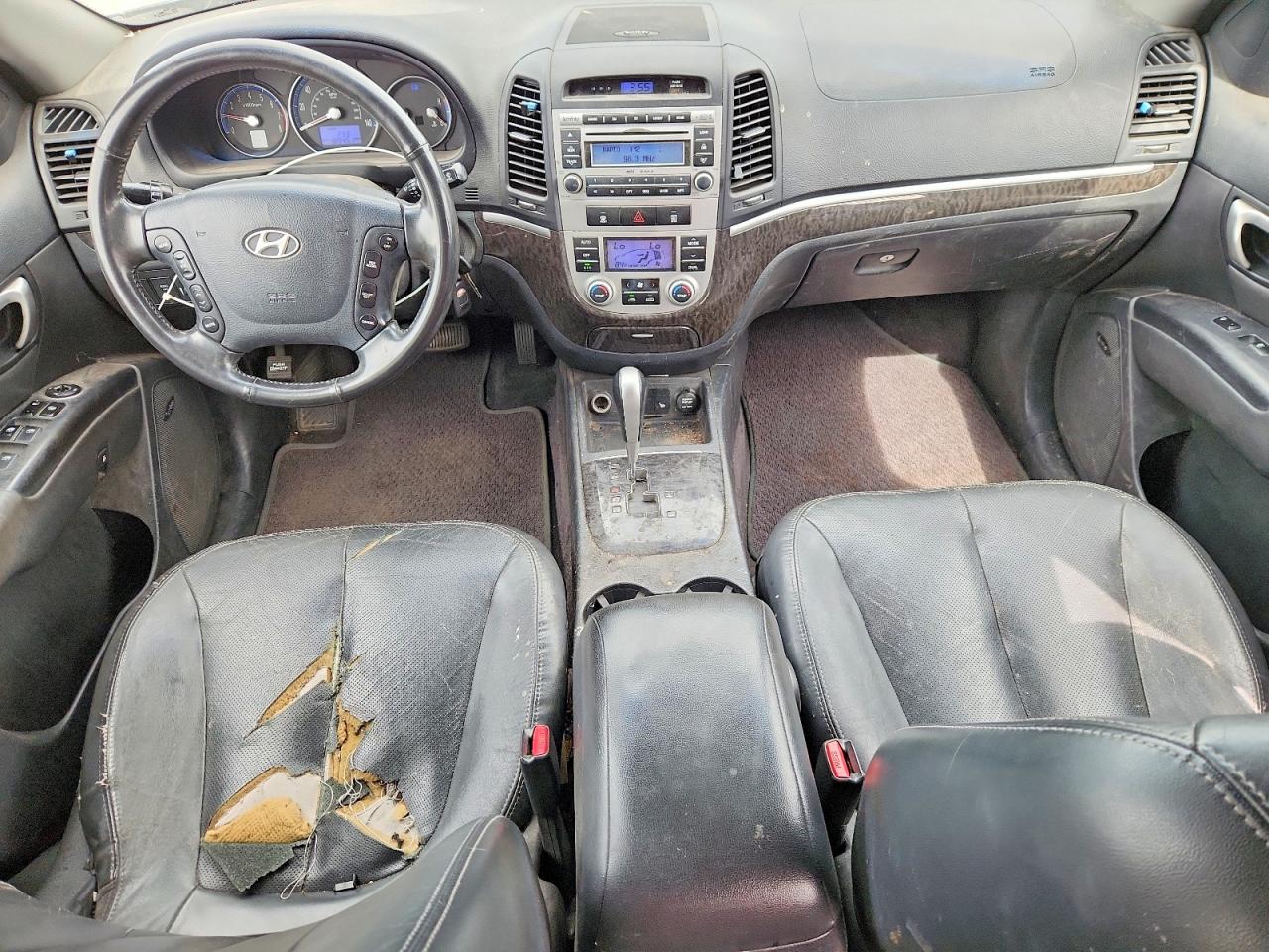 2008 Hyundai Santa Fe Se Blue vin: 5NMSH13E88H186252