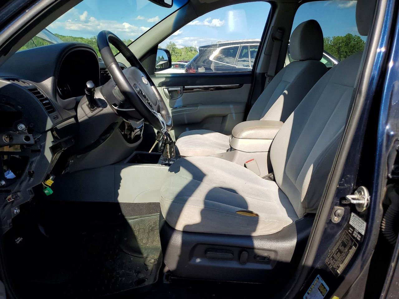 2008 Hyundai Santa Fe Se Синий vin: 5NMSH13E88H217242