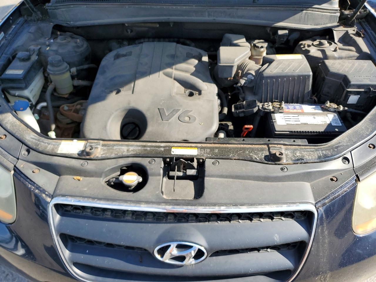 2008 Hyundai Santa Fe Se Синий vin: 5NMSH13E88H217242
